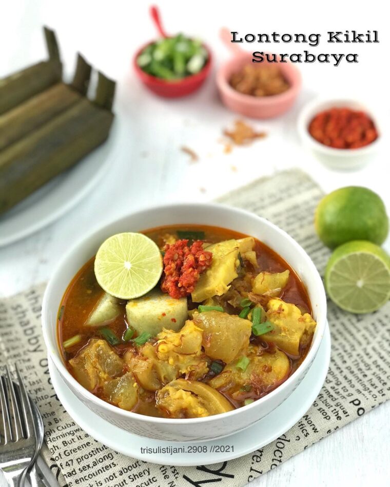 Resep Lontong Kikil Surabaya Dari trisulistijani.2908