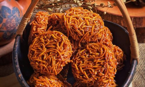 Kremes Ubi - Camilan dari Pandan/suji