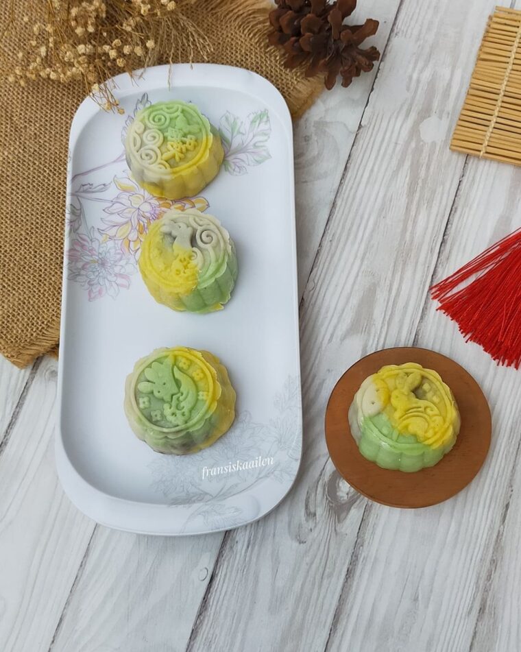 Resep Snow Skin Mooncake Dari fransiskaailen