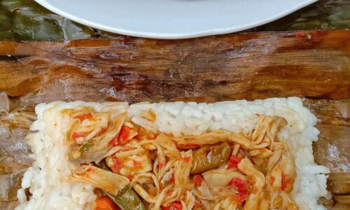 Nasi Bakar Ayam Suwir