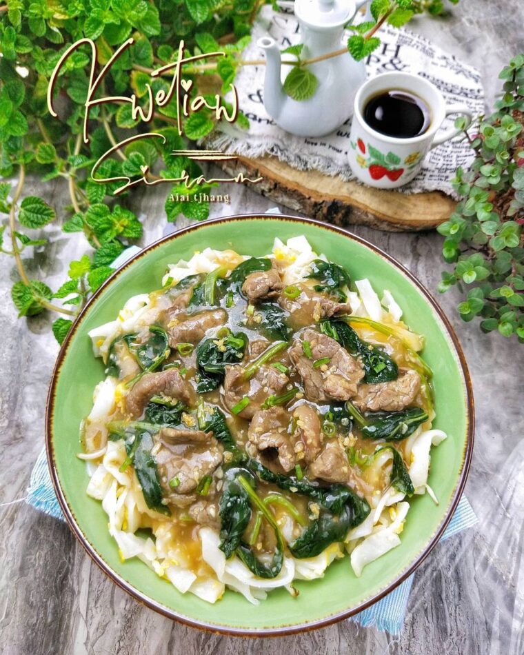 Resep Kwetiaw Siram Dari aiai_tjhang.kitchen