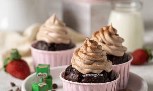 Eggless Cupcake Milo