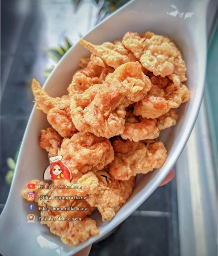 Resep Gorengan Udang Gimbal Dari fika_ummurafkanz