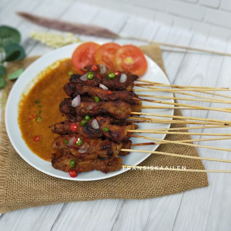 Resep Sate Ayam Bumbu Kacang Dari fransiskaailen