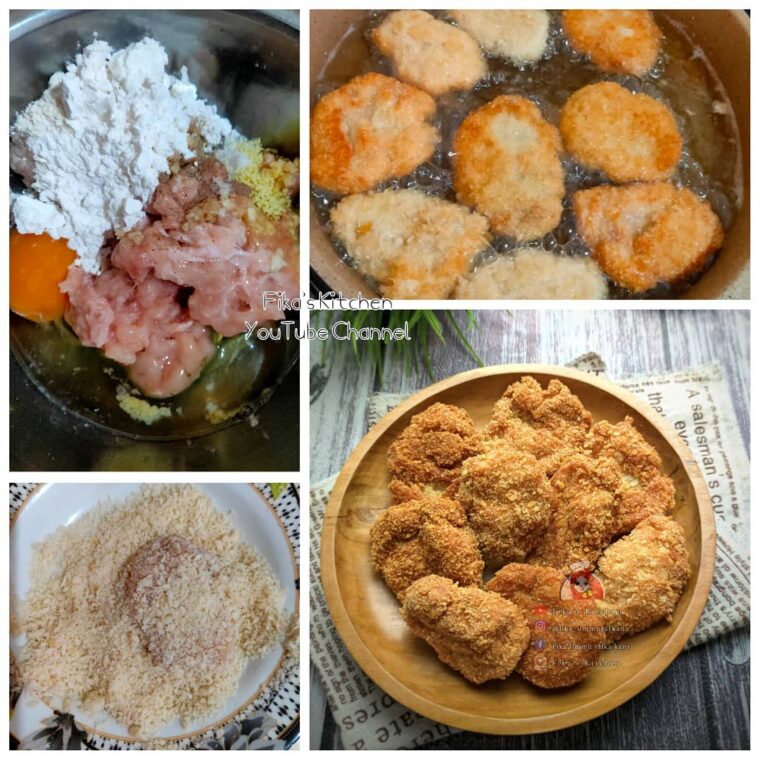 Resep Nugget Praktis Tanpa Dikukus Dari fika_ummurafkanz