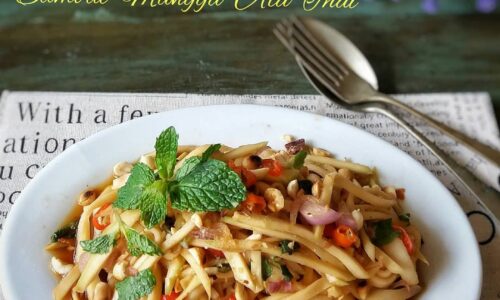 Sambal Mangga Ala Thai - Masakan dari Kacang Tanah