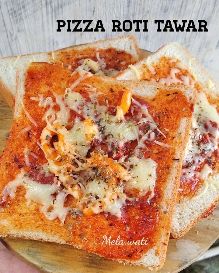 Resep Pizza Roti Tawar Dari mela.wati