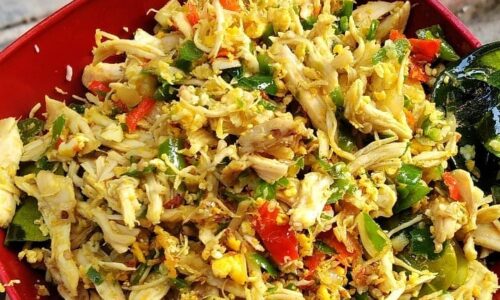 Ayam Suwir Cabe Hijau