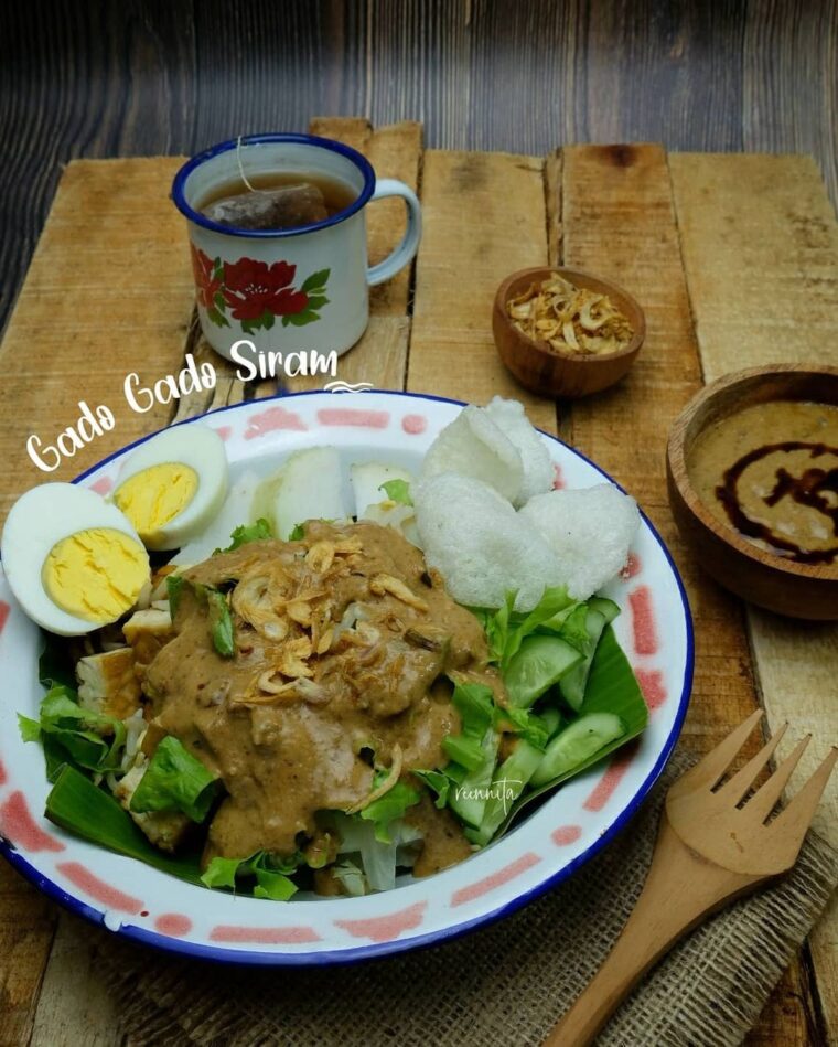 Resep Gado Gado Siram Dari dapurbundaaleena