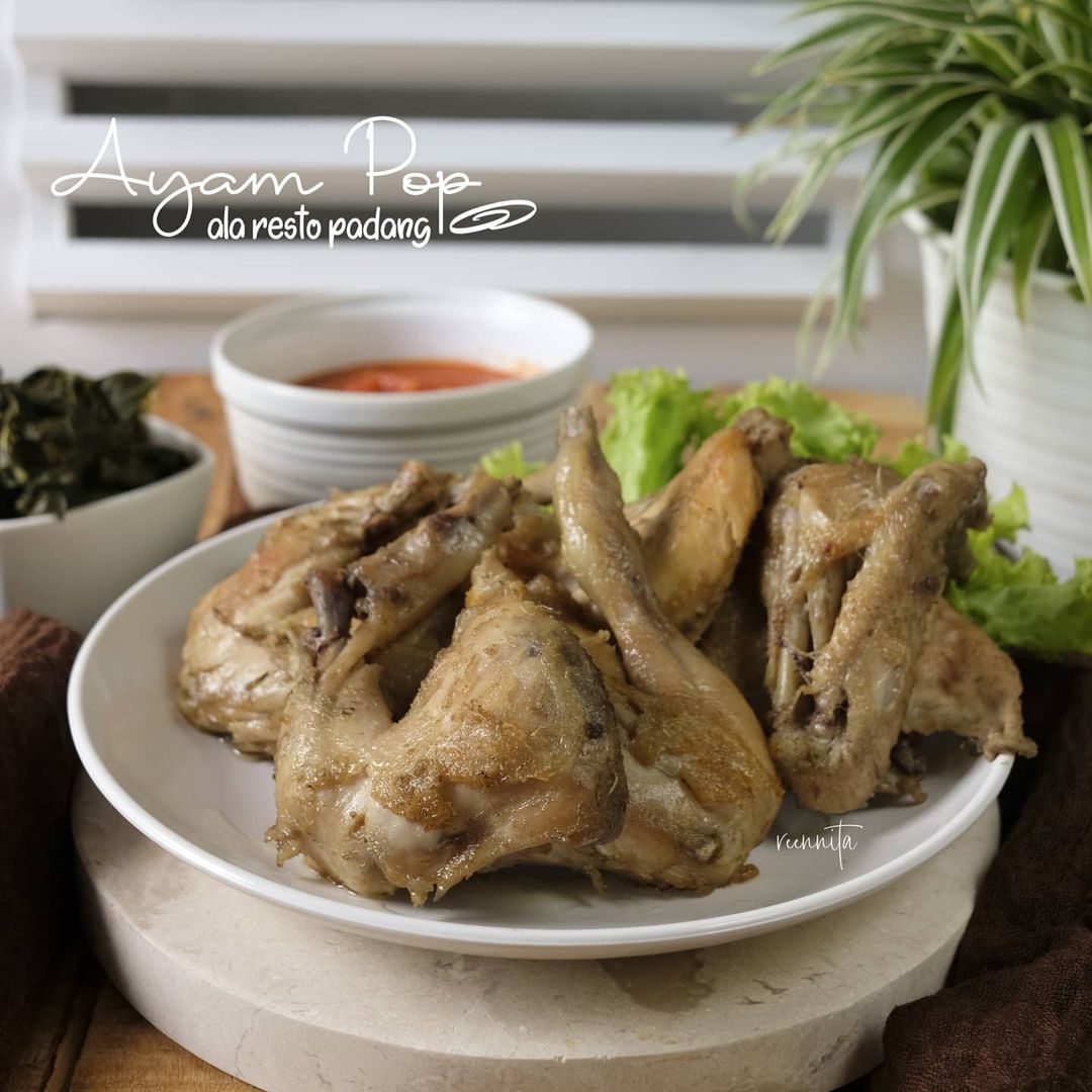 Resep Ayam Pop Ala Resto Padang dari @dapurbundaaleena