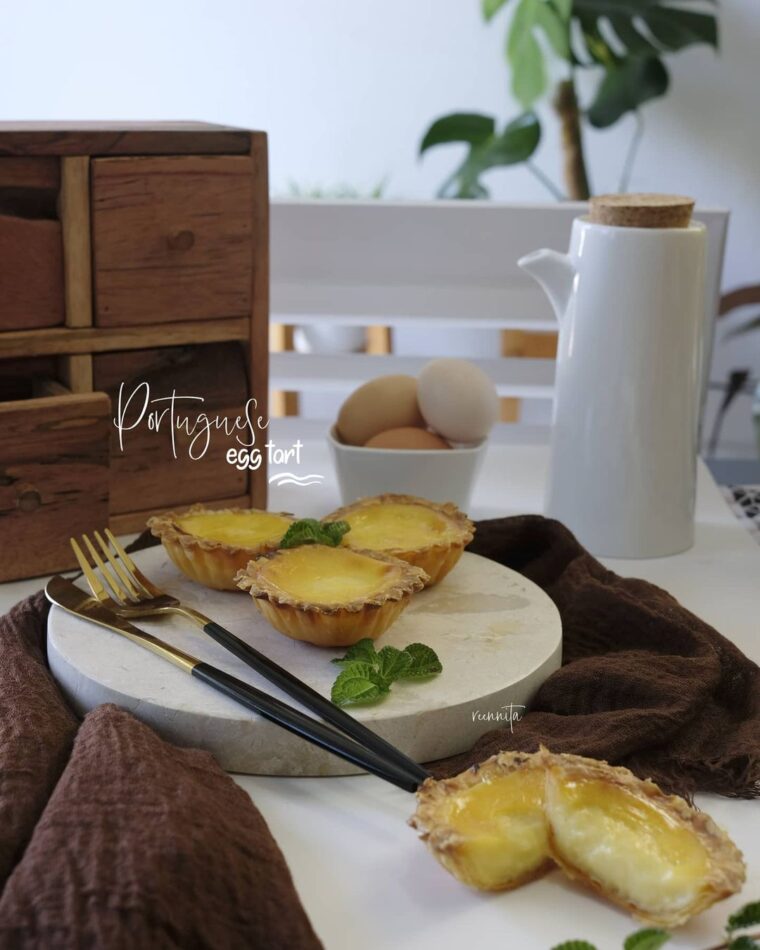 Resep Portuguese Egg Tart Dari dapurbundaaleena
