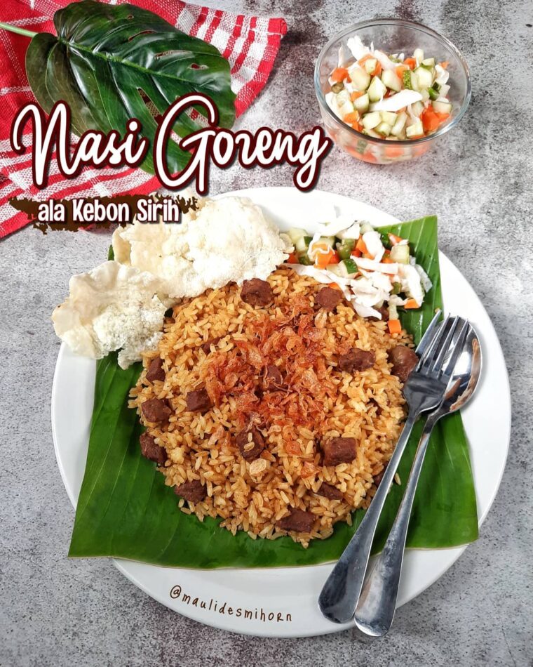 Resep Nasi Goreng Ala Kebon Sirih Dari maulidesmihorn