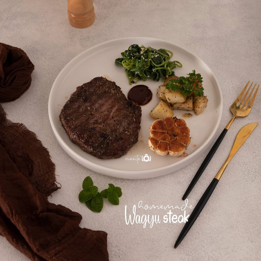 Resep Wagyu Steak Dari @dapurbundaaleena