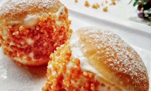 Nougat Milk Cream Donut