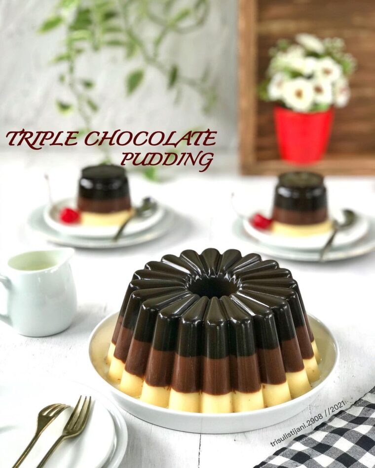 Resep Triple Chocolate Pudding Dari trisulistijani.2908