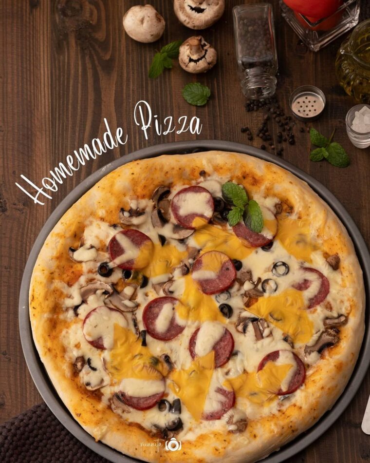 Resep Homemade Pizza Dari dapurbundaaleena