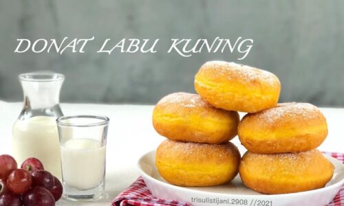 Donat Labu Kuning - Kue dari Labu dan Tepung Terigu