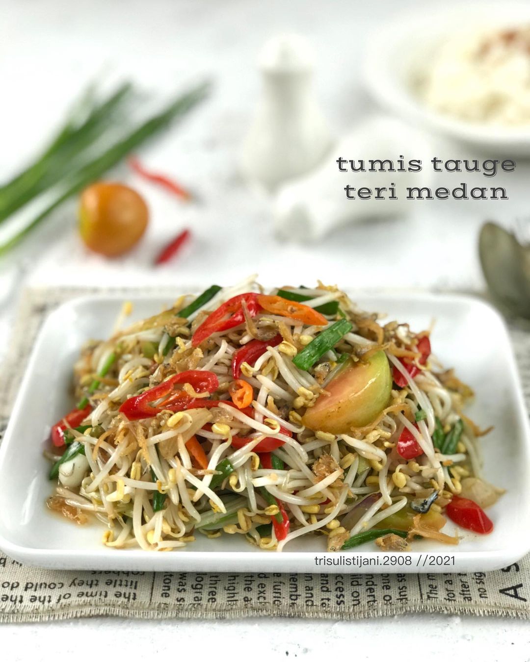 Resep Tumis Tauge Teri Medan Dari @trisulistijani2908