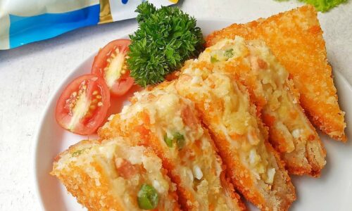 Roti Kroket Goreng Ala Korea