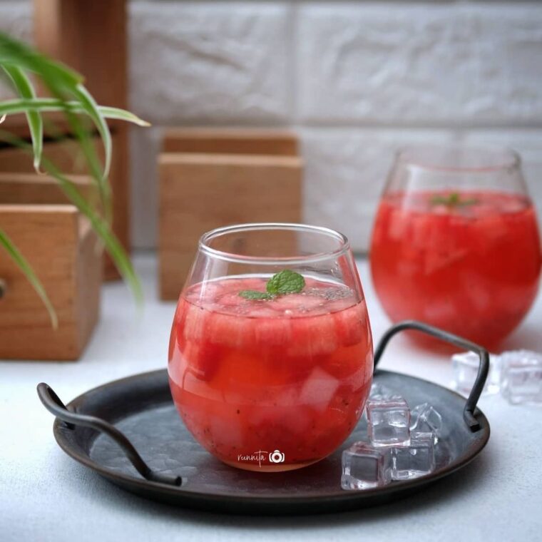 Resep Es Semangka Dari dapurbundaaleena