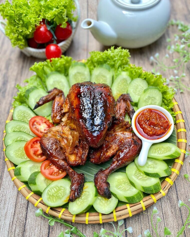 Resep Ayam Bakar Manis Pedas Dari debbie_ariesthea