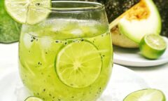 Resep Es Melon Selasih Dari nana_hanif7