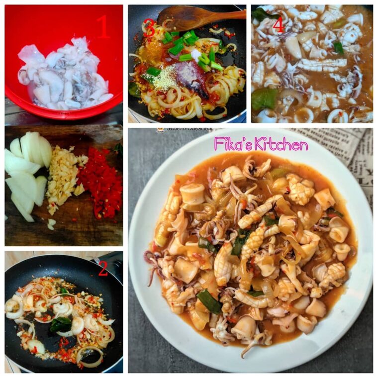 Resep Cumi Saos Padang Simpel Dari fika_ummurafkanz