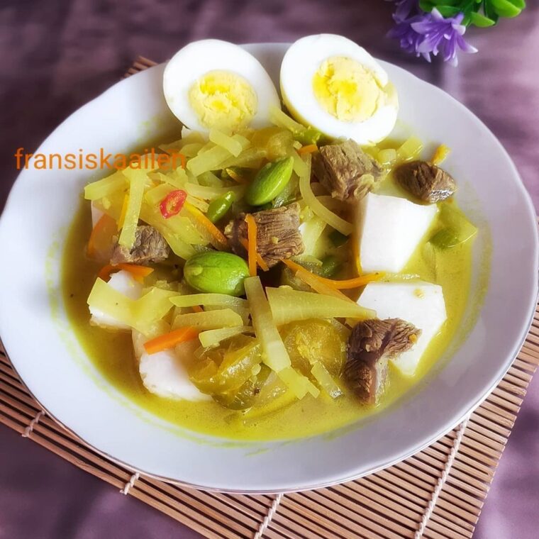 Resep Ketupat Sayur Godog Dari fransiskaailen