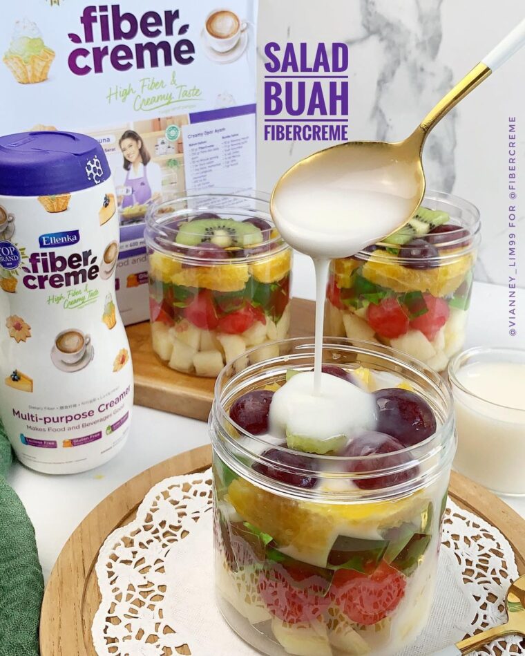 Resep Salad Buah Fibercreme Dari vianney_lim99