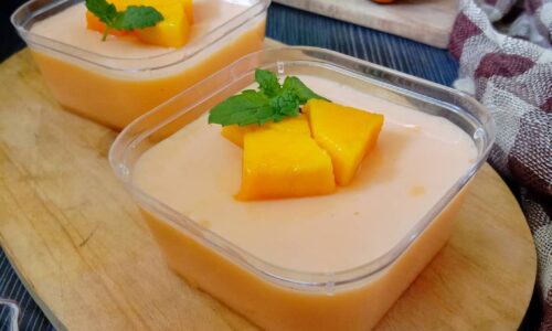Silky Puding Mangga