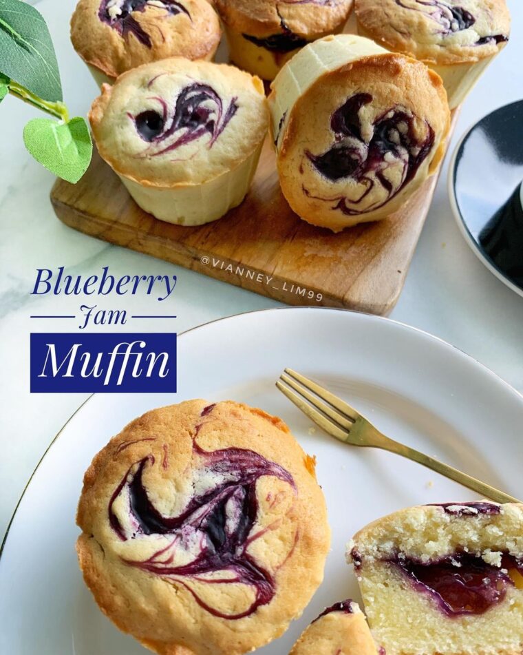 Resep Blueberry Jam Muffin Dari vianney_lim99