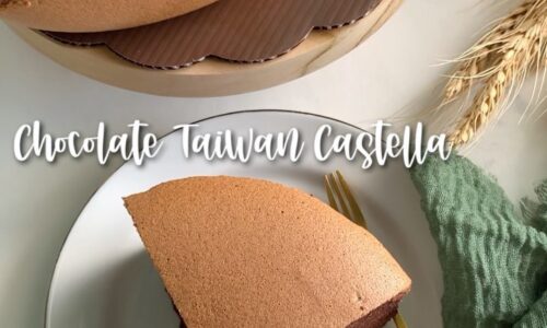 Chocolate Taiwan Castella