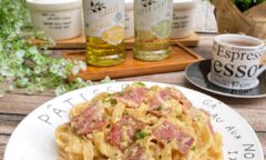Resep Fettuccine Carbonara Dari debbie_ariesthea