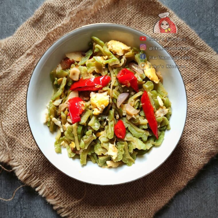 Resep Tumis Pare Telur Dari fika_ummurafkanz