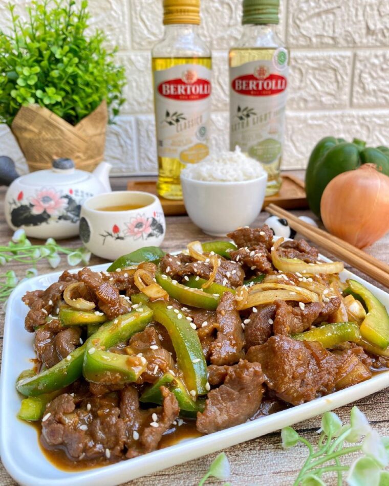 Resep Beef Teriyaki Dari debbie_ariesthea