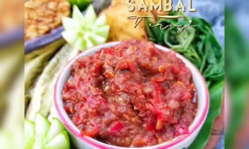 Sambal Terasi Bangka - Masakan dari Terasi