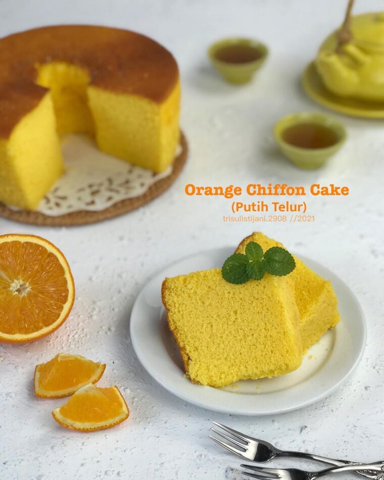 Resep Orange Chiffon Cake Dari trisulistijani.2908