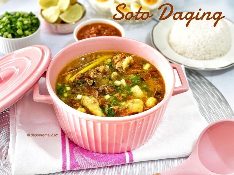 Resep Soto Daging Madura Dari dapoererna