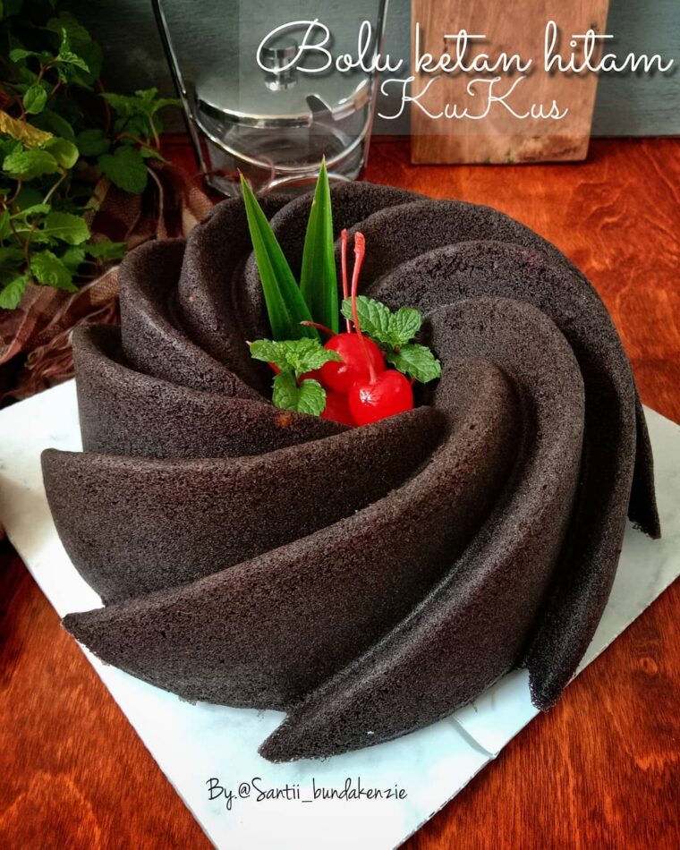 Resep Bolu Ketan Hitam Kukus Dari santii_bundakenzie