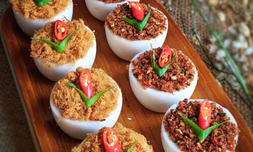 Talam Ebi/abon - Kue dari Ebi(rebon)