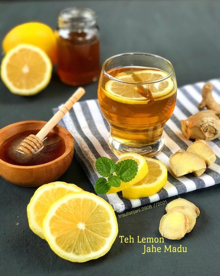 Resep Teh Lemon Jahe Madu Dari trisulistijani.2908