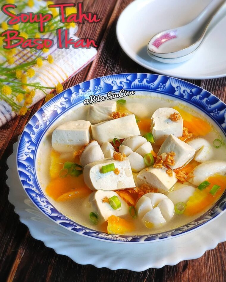 Resep Soup Tahu Baso Ikan Dari rita_siucien