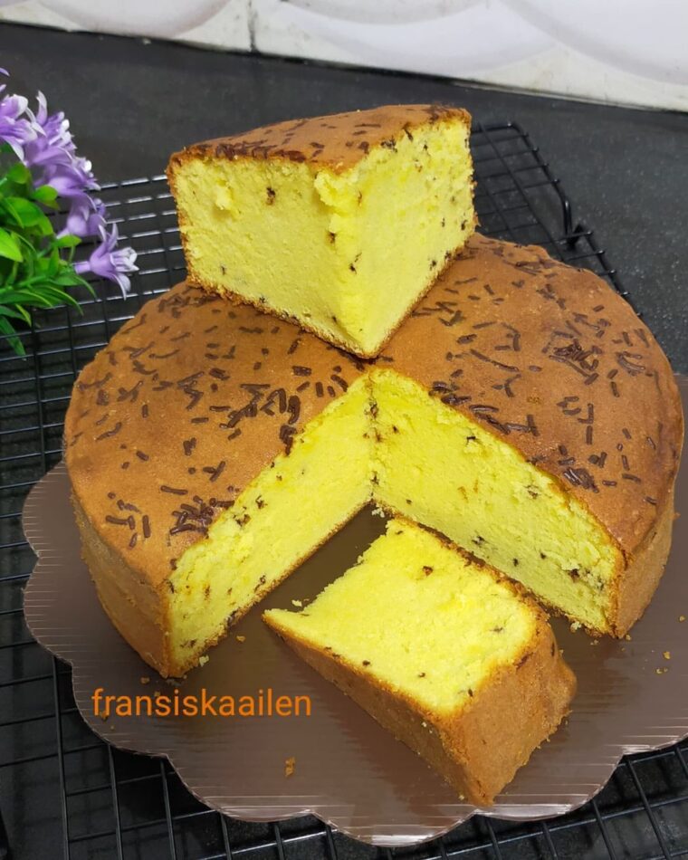 Resep Butter Cake Meses Dari fransiskaailen