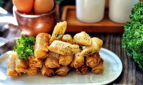 Egg Roll Shrimp - Camilan dari Udang