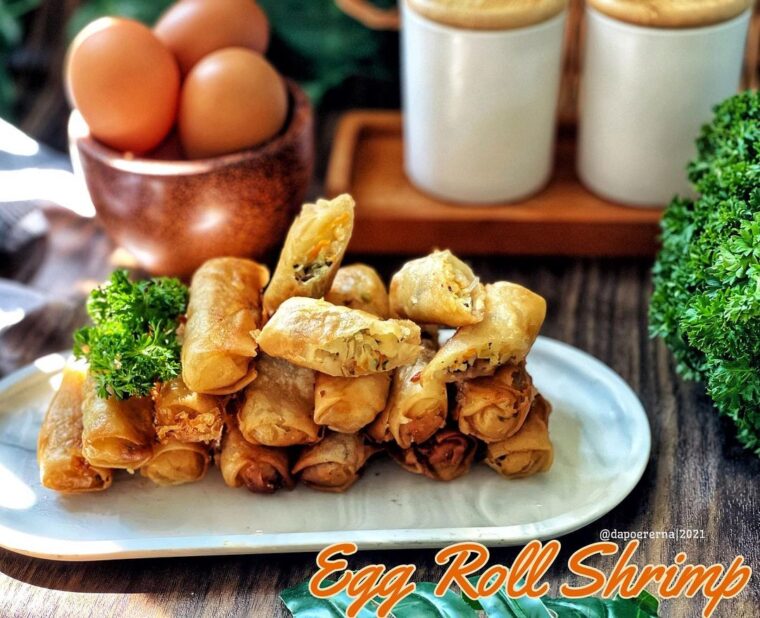 Resep Egg Roll Shrimp Dari dapoererna