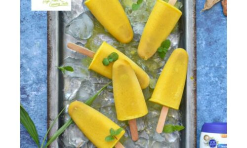 Creamy Kunyit Popsicles - Camilan dari Jahe