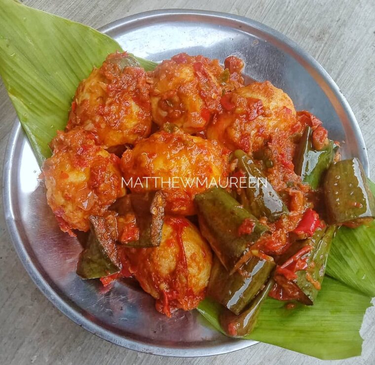 Resep Balado Telur & Terong Ijo Dari matthewmaureen