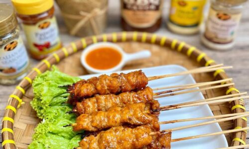 Sate Ayam Saos Bbq