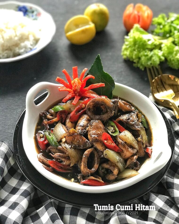 Resep Tumis Cumi Hitam Dari trisulistijani.2908