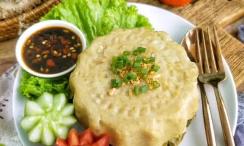 Daging Ayam Tim Sayur Asin